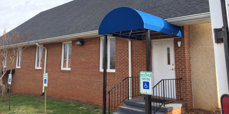 Service Entrance Awnings in Greensboro, North Carolina