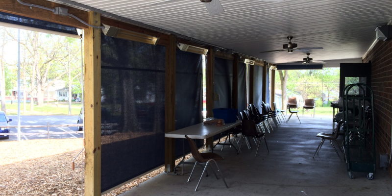 Vertical Wall Screens in Greensboro, North Carolina