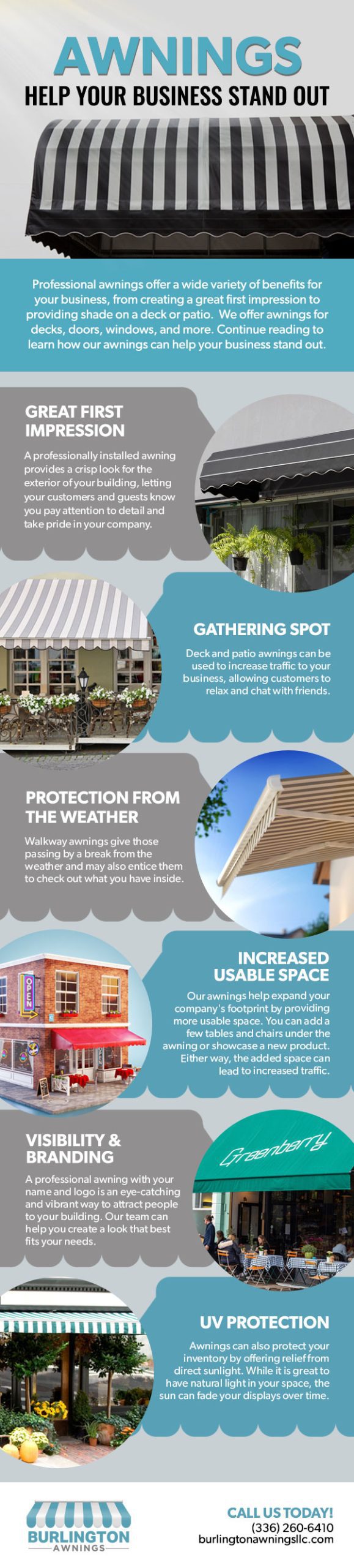 Awnings Help Your Business Stand Out